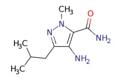 eMolecules​ 268204-00-8 | 4-Amino-1-methyl-3-(2-methylpropyl)-1H-pyrazole-5-carboxamide