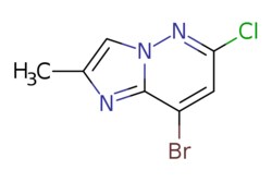 eMolecules​ 8-Bromo-6-chloro-2-methylimidazo[1,2-b]pyridazine | 1298031-94-3