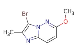 eMolecules​ 3-Bromo-6-methoxy-2-methylimidazo[1,2-b]pyridazine | 1369233-11-3