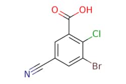 eMolecules​ 3-Bromo-2-chloro-5-cyanobenzoic acid | 1805104-36-2 | MFCD28733663