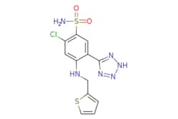 eMolecules​ 27589-33-9 | 2-Chloro-5-(2H-tetrazol-5-yl)-4-((thiophen-2-ylmethyl)amino)benzenesulfonamide