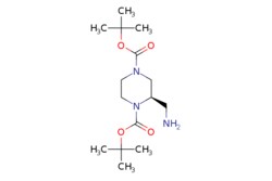eMolecules​ Di-tert-butyl (R)-2-(aminomethyl)piperazine-1,4-dicarboxylate