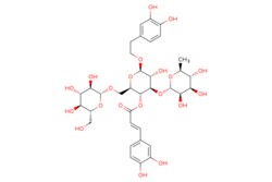 eMolecules​&nbsp;(2R,3R,4R,5R,6R)-6-(3,4-Dihydroxyphenethoxy)-5-hydroxy-2-((((2R,3R,4S,5S,6R)-3,4,5-trihydroxy-6-(hydroxymethyl)tetrahydro-2H-pyran-2-yl)oxy)methyl)-4-(((2S,3R,4R,5R,6S)-3,4,5-trihydroxy-6-methyltetrahydro-2H-pyran-2-yl)oxy)tetrahydro-2H-pyran-3-yl 3