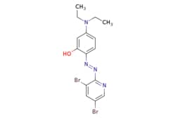 eMolecules​ 2-((3,5-Dibromopyridin-2-yl)diazenyl)-5-(diethylamino)phenol