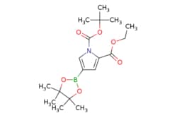 eMolecules​ 1-tert-Butyl 2-ethyl 4-(4,4,5,5-tetramethyl-1,3,2-dioxaborolan-2-yl)-1H-pyrrole-1,2-dicarboxylate