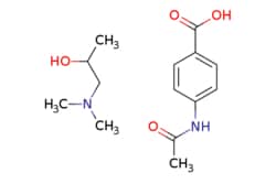 eMolecules​ 61990-51-0 | 2-Hydroxy-N,N-dimethylpropan-1-aminium 4-acetamidobenzoate