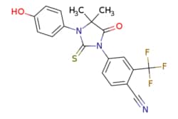 eMolecules​&nbsp;4-(3-(4-Hydroxyphenyl)-4,4-dimethyl-5-oxo-2-thioxoimidazolidin-1-yl)-2-(trifluoromethyl)benzonitrile | 915086-32-7 | MFCD28978634 | 1g