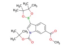 eMolecules​ 2377609-81-7 | 1-(tert-butyl) 6-Methyl 3-(4,4,5,5-tetramethyl-1,3,2-dioxaborolan-2-yl)-1H-indole-1,6-dicarboxylate