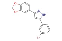 eMolecules​ 3-(Benzo[d][1,3]dioxol-5-yl)-5-(3-bromophenyl)-1H-pyrazole | 882697-00-9 | MFCD30146410 | 50mg