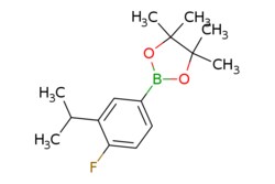 eMolecules​ 2-(4-Fluoro-3-isopropylphenyl)-4,4,5,5-tetramethyl-1,3,2-dioxaborolane