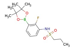 eMolecules​ N-(2-Fluoro-3-(4,4,5,5-tetramethyl-1,3,2-dioxaborolan-2-yl)phenyl)propane-1-sulfonamide