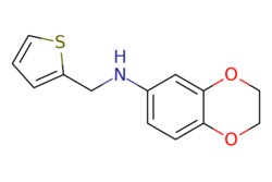 eMolecules​ N-(Thiophen-2-ylmethyl)-2,3-dihydro-1,4-benzodioxin-6-amine