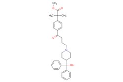 eMolecules​ Methyl 2-(4-(4-(4-(hydroxydiphenylmethyl)piperidin-1-yl)butanoyl)phenyl)-2-methylpropanoate