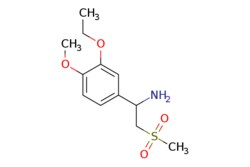 eMolecules​ 1-(3-Ethoxy-4-methoxyphenyl)-2-(methylsulfonyl)ethanamine | 253168-94-4 | MFCD27665207 | 1g