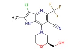 eMolecules​ 2227425-05-8 | (S)-3-Chloro-7-(2-(hydroxymethyl)morpholino)-2-methyl-5-(trifluoromethyl)-1H-pyrrolo[3,2-b]pyridine-6-carbonitrile