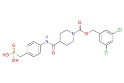 eMolecules​ (4-(1-(((3,5-Dichlorobenzyl)oxy)carbonyl)piperidine-4-carboxamido)benzyl)phosphonic