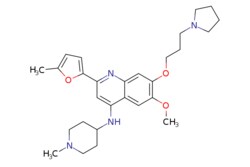 eMolecules​ 6-Methoxy-2-(5-methylfuran-2-yl)-N-(1-methylpiperidin-4-yl)-7-(3-(pyrrolidin-1-yl)propoxy)quinolin-4-amine | 1846570-31-7 |  | 10mg