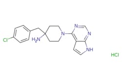 eMolecules​&nbsp;4-(4-Chlorobenzyl)-1-(7H-pyrrolo[2,3-d]pyrimidin-4-yl)piperidin-4-amine hydrochloride | 2453324-32-6 |  | 50mg