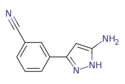 eMolecules​ 1800082-10-3 | 3-(5-Amino-1H-pyrazol-3-yl)benzonitrile | 250mg,