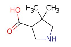 eMolecules​ 261896-35-9 | 4,4-dimethylpyrrolidine-3-carboxylic acid | MFCD05662927