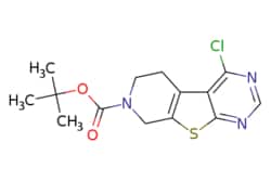 eMolecules​ tert-butyl 3-chloro-8-thia-4,6,11-triazatricyclo[7.4.0.0?,?]trideca-1(9),2(7),3,5-tetraene-11-carboxylate