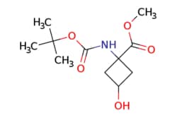 eMolecules​ methyl 1-(tert-butoxycarbonylamino)-3-hydroxy-cyclobutanecarboxylate