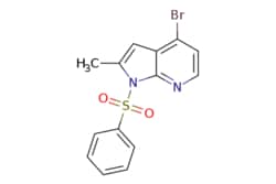 eMolecules​ 1014613-05-8 | 1-(benzenesulfonyl)-4-bromo-2-methyl-1H-pyrrolo[2,3-b]pyridine