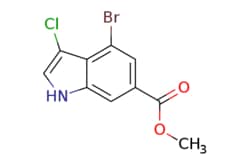 eMolecules​ 1352393-64-6 | methyl 4-bromo-3-chloro-1H-indole-6-carboxylate