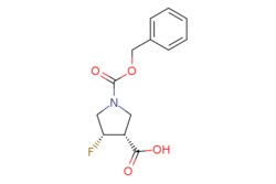 eMolecules​&nbsp;(3R,4S)-1-benzyloxycarbonyl-4-fluoro-pyrrolidine-3-carboxylic acid | 1269755-11-4 |  | 1g