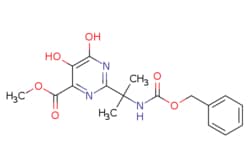eMolecules​ 519032-08-7 | Methyl 2-(2-(((benzyloxy)carbonyl)amino)propan-2-yl)-5-hydroxy-6-oxo-1,6-dihydropyrimidine-4-carboxylate
