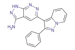 eMolecules​&nbsp;5-(2-Phenylpyrazolo[1,5-a]pyridin-3-yl)-1H-pyrazolo[3,4-c]pyridazin-3-amine | 865362-74-9 | MFCD14585805 | 10mg