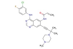 eMolecules​&nbsp;N-(4-((3-Chloro-4-fluorophenyl)amino)-7-(3-methyl-3-(4-methylpiperazin-1-yl)but-1-yn-1-yl)quinazolin-6-yl)acrylamide | 451492-95-8 | MFCD16038939 | 50mg