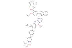 eMolecules​ N-(2,6-Difluorophenyl)-5-(3-(2-((5-ethyl-2-methoxy-4-(4-(4-(methylsulfonyl)piperazin-1-yl)piperidin-1-yl)phenyl)amino)pyrimidin-4-yl)imidazo[1,2-a]pyridin-2-yl)-2-methoxybenzamide