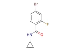eMolecules​ 877383-84-1 | 4-Bromo-N-cyclopropyl-2-fluorobenzamide | MFCD09943270