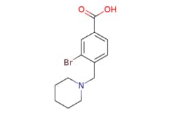 eMolecules​ 3-Bromo-4-(piperidin-1-ylmethyl)benzoic acid | 1131594-42-7 | MFCD11110908 | 1g