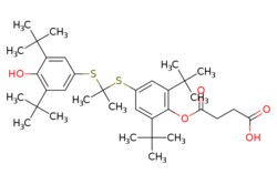 eMolecules​ 216167-82-7 | 4-(2,6-di-tert-butyl-4-((2-((3,5-di-tert-butyl-4-hydroxyphenyl)thio)propan-2-yl)thio)phenoxy)-4-oxobutanoic