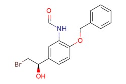eMolecules​ (R)-N-[5-(2-Bromo-1-hydroxyethyl)-2-(phenylmethoxy)phenyl]formamide