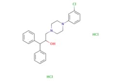 eMolecules​&nbsp;3-(4-(3-Chlorophenyl)piperazin-1-yl)-1,1-diphenylpropan-2-ol dihydrochloride | 193611-72-2 | MFCD02684402 | 50mg