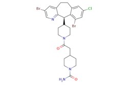 eMolecules​&nbsp;(R)-4-(2-(4-(3,10-dibromo-8-chloro-6,11-dihydro-5H-benzo[5,6]cyclohepta[1,2-b]pyridin-11-yl)piperidin-1-yl)-2-oxoethyl)piperidine-1-carboxamide | 193275-84-2 | MFCD06795138 | 10mg