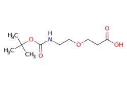 eMolecules​ 3-(2-((tert-Butoxycarbonyl)amino)ethoxy)propanoic acid | 1260092-44-1