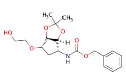 eMolecules​ 274693-54-8 | Benzyl ((3aS,4R,6S,6aR)-6-(2-hydroxyethoxy)-2,2-dimethyltetrahydro-3aH-cyclopenta[d][1,3]dioxol-4-yl)carbamate