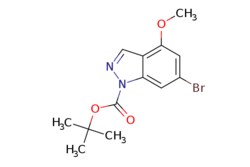eMolecules​ tert-Butyl 6-bromo-4-methoxy-1H-indazole-1-carboxylate | 1169789-29-0