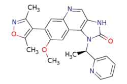 eMolecules​&nbsp;7-(3,5-Dimethylisoxazol-4-yl)-8-methoxy-1-((R)-1-(pyridin-2-yl)ethyl)-1H-imidazo[4,5-c]quinolin-2(3H)-one | 1300031-49-5 | MFCD22124472 | 10mg