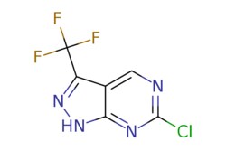eMolecules​ 1211590-25-8 | 6-Chloro-3-(trifluoromethyl)-1H-pyrazolo[3,4-d]pyrimidine