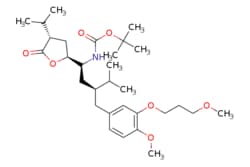 eMolecules​ tert-Butyl ((1S,3S)-1-((2S,4S)-4-isopropyl-5-oxotetrahydrofuran-2-yl)-3-(4-methoxy-3-(3-methoxypropoxy)benzyl)-4-methylpentyl)carbamate