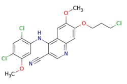 eMolecules​ 7-(3-Chloropropoxy)-4-((2,4-dichloro-5-methoxyphenyl)amino)-6-methoxyquinoline-3-carbonitrile