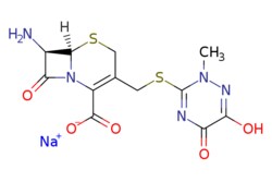 eMolecules​ Sodium (6R,7R)-7-amino-3-(((6-hydroxy-2-methyl-5-oxo-2,5-dihydro-1,2,4-triazin-3-yl)thio)methyl)-8-oxo-5-thia-1-azabicyclo[4.2.0]oct-2-ene-2-carboxylate | 131257-07-3 | MFCD13185144 | 1g