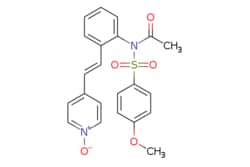 eMolecules​&nbsp;(E)-4-(2-(N-((4-Methoxyphenyl)sulfonyl)acetamido)styryl)pyridine 1-oxide | 173529-46-9 | MFCD12756255 | 100mg
