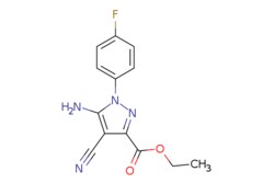 eMolecules​ 1001665-65-1 | Ethyl 5-amino-4-cyano-1-(4-fluorophenyl)-1H-pyrazole-3-carboxylate