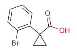eMolecules​ Ambeed / 1-(2-Bromophenyl)cyclopropanecarboxylic acid / 1g / 525164872 / A271076 /  / 124276-87-5 / MFCD07374434 / 241.084 / C10H9BrO2